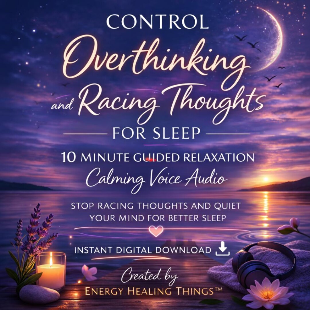 15 Minute Overthinking Relief Hypnosis | Stop Racing Thoughts Fast ...