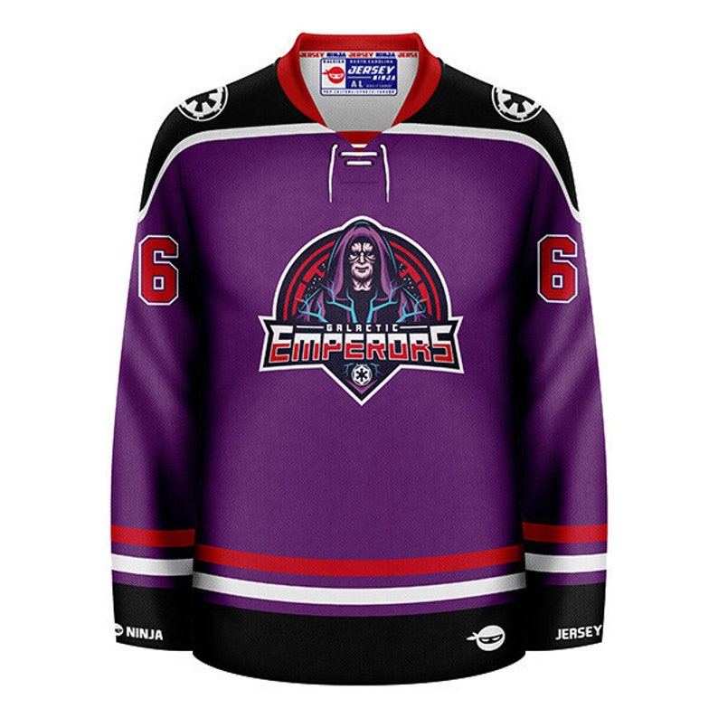 Maillot de hockey Palpatine des Empereurs Galactiques image 2