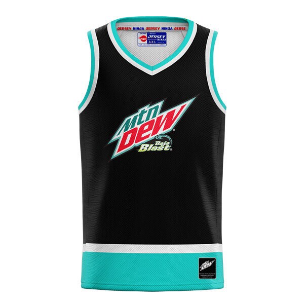 Mountain Dew Baja Blast Pro Player Black Performance Tank