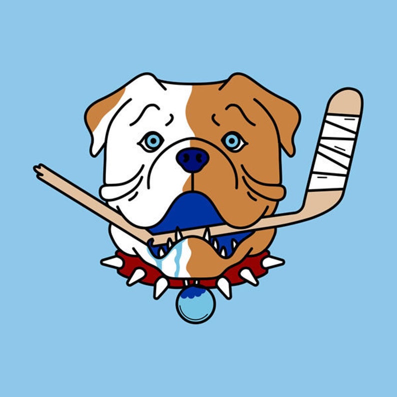 Sudbury Blueberry Bulldogs Home Hockey Jersey HITCH Etsy