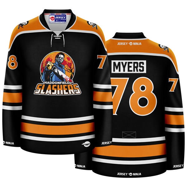 Haddonfield Slashers Michael Myers Hockey Jersey