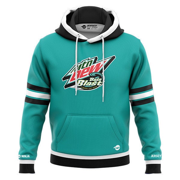 Mountain Dew Baja Blast Petrol Performance Hoodie