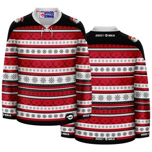 NHL Grinch Fuck Them Chicago Blackhawks Custom Ugly Christmas Sweater