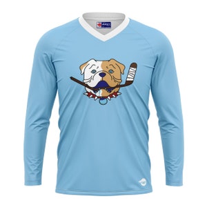 Sudbury Blueberry Bulldogs Performance Jersey Tee Shirt