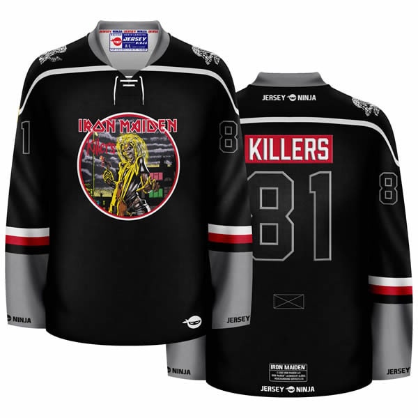 Iron Maiden Killers Hockey Jersey Etsy