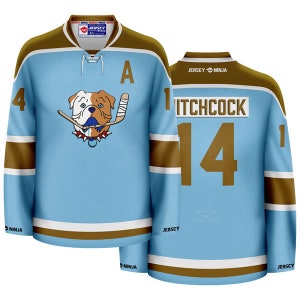 Sudbury Blueberry Bulldogs Home Hockey Jersey - HITCH