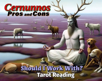 Celtic God Cernunnos Deity Reading, Pro & Con, Deity Confirmation, Tarot Reading, Psychic Channeled Message, Deity Shadow Work, Underworld