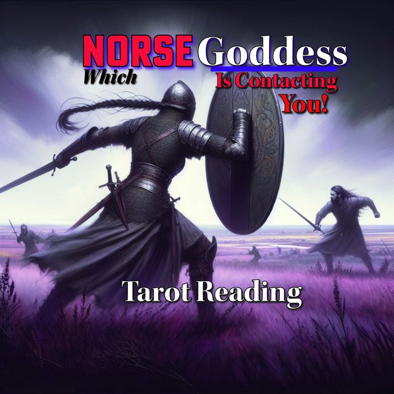 Norse Deity Reading, Viking Deity Identification, Nordic Goddess Tarot 