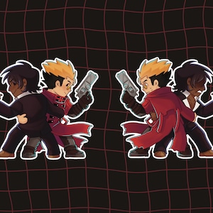 Trigun Maximum 2.5&quot; Vashwood Acrylic Charm