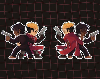 Trigun Maximum 2.5&quot; Vashwood Acrylic Charm