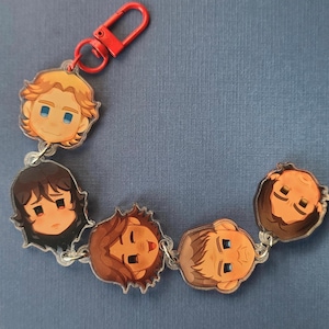 Mouthwashing Linked Acrylic Charm