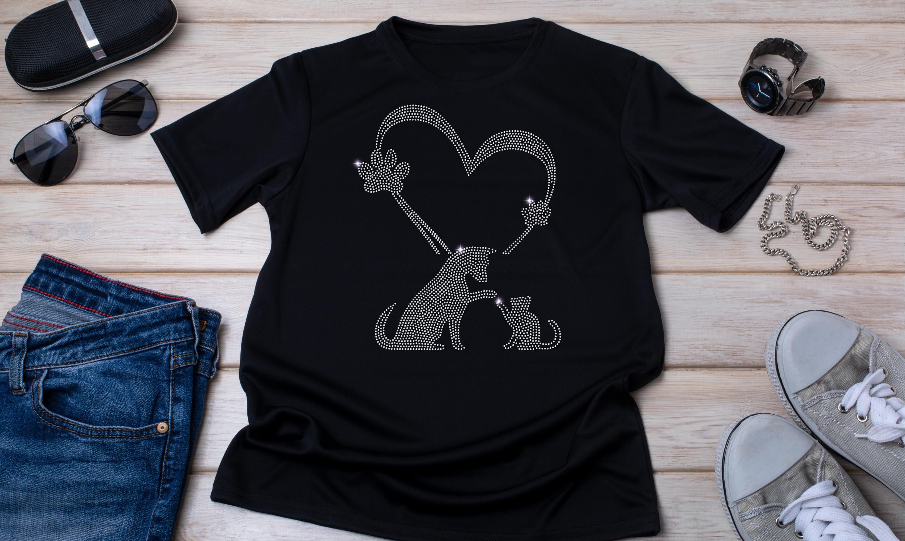 T-shirt Femme CHE CHIC Avec Perles Swarovski – Taille M/40, Blanc, Col Rond – Neuf Avec étiquettes