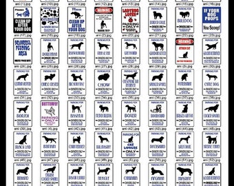 hundreds of swap meet funny signs ready to cut or print