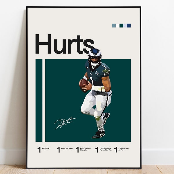 Nfl Poster Etsy