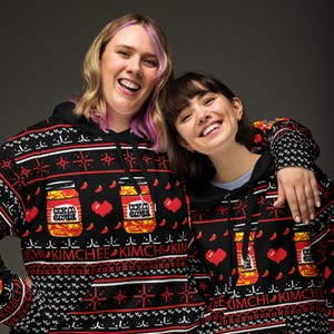 Casual xmas ugly hoodies 2025