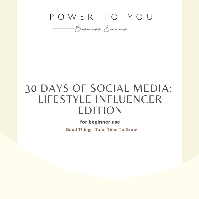 30 Day Social Media Content Ideas Lifestyle Influencer Etsy 30 Day Social Media Content Ideas Lifestyle Influencer Etsy