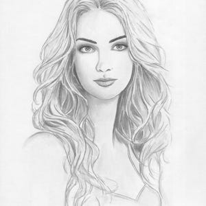 Confidence - original pencil artwork