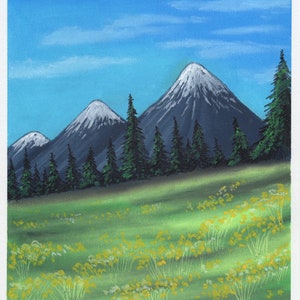 Spring - original pastel artwork