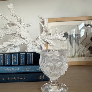 Lalique Crystal Vase - Etsy