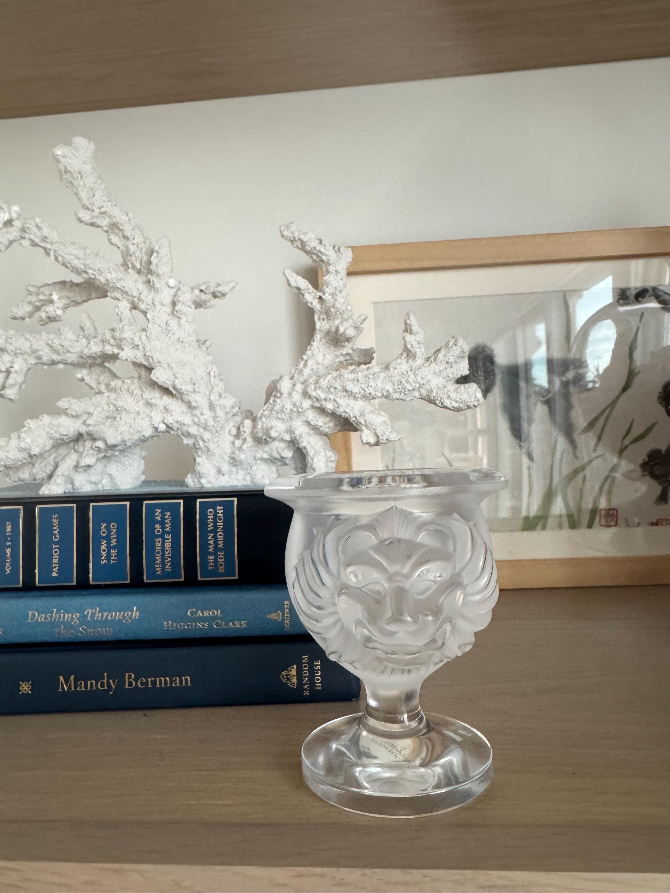 Lalique Crystal Vase - Etsy
