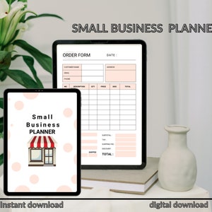 Business Planner 2024, Business Plan Startup, Small Business Planner Printable, Business Workbook Planner PDF, Digital Planners Business