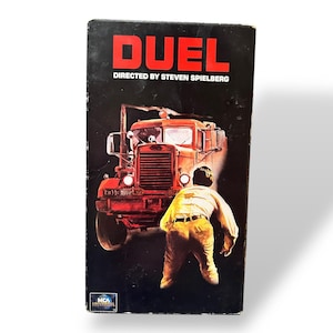 Duel (1971) VHS – Steven Spielberg Thriller – 1990 MCA Slipcover – Cult Classic Movie
