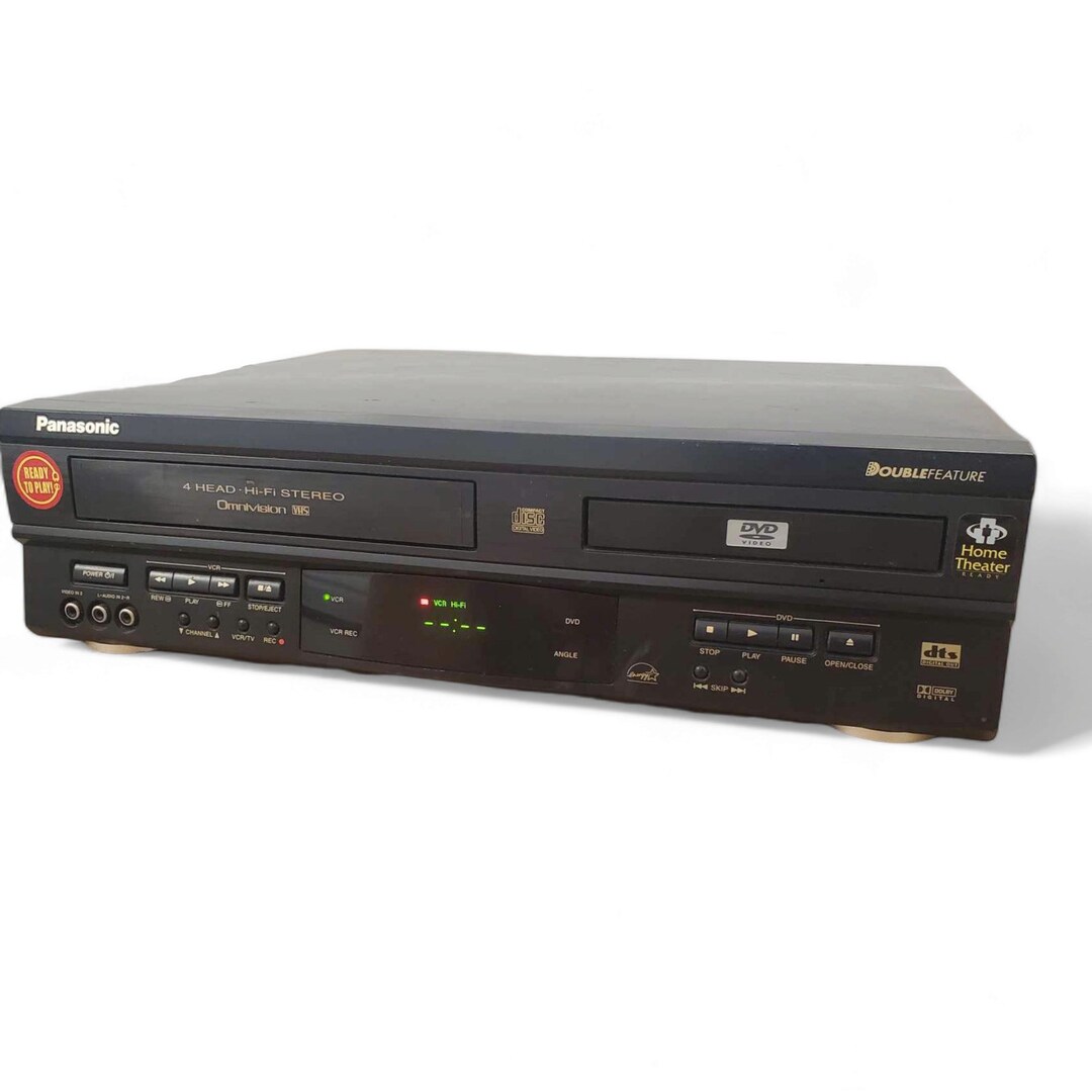 Panasonic Omnivision VCR/DVD Combo PV-D4732 Retro/vintage Tested ...
