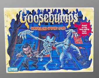 VTG 1995 Goosebumps “Shrieks & Spiders” Board Game - Complete Kids Horror Game