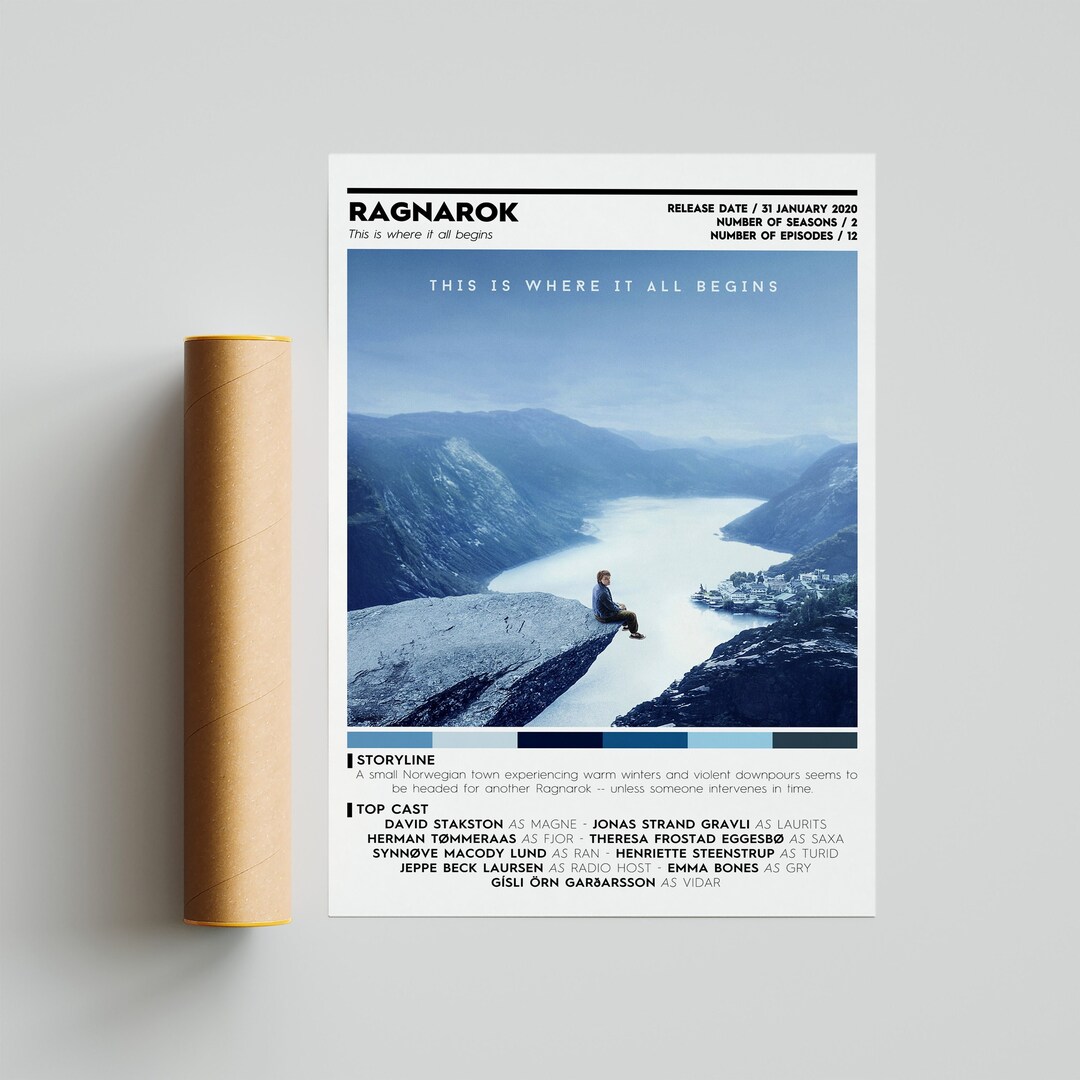 Ragnarok TV Show Poster / 3 Colors 1 Price / TV Poster / - Etsy