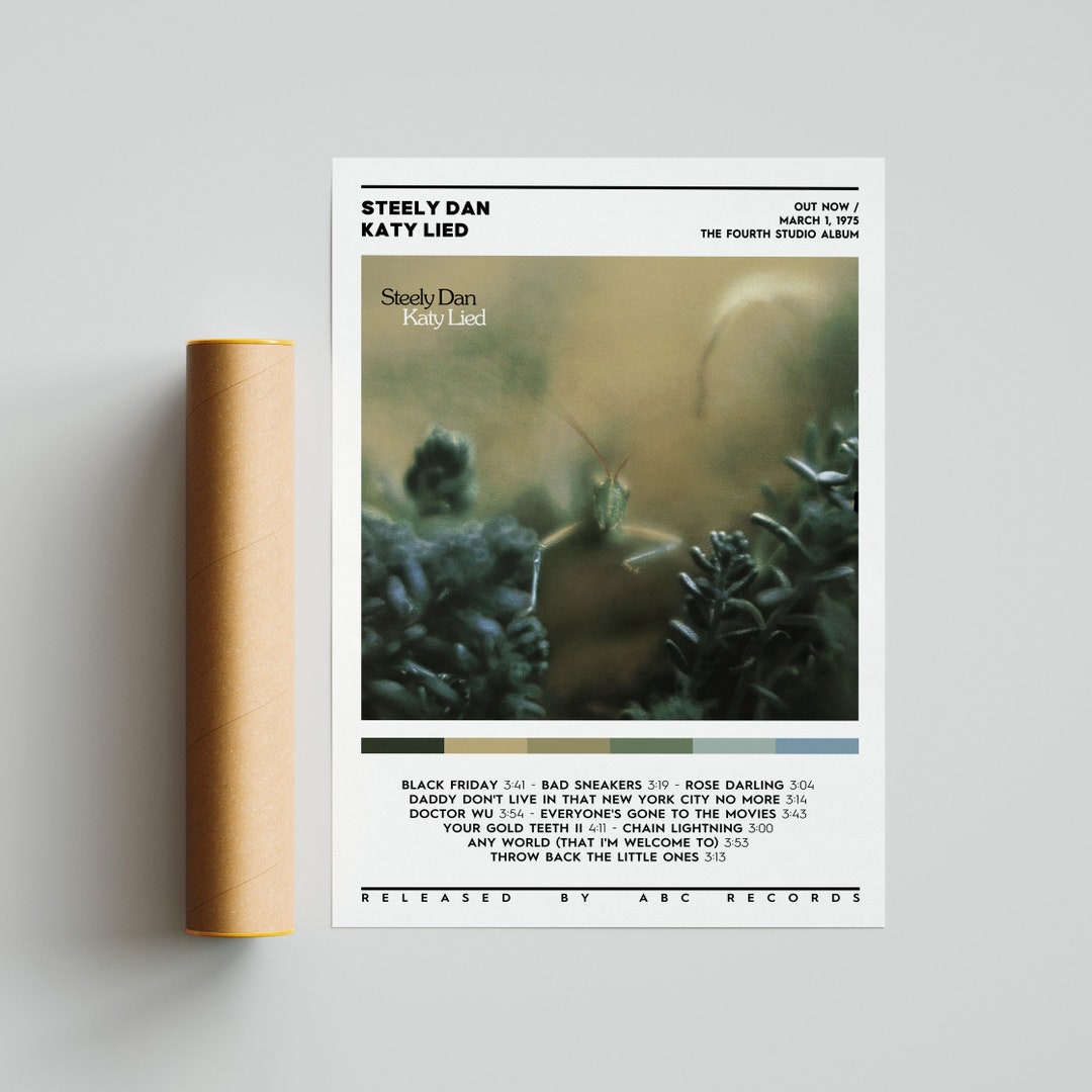 Steely Dan Katy Lied Album Cover Poster / Room Decor / Music - Etsy