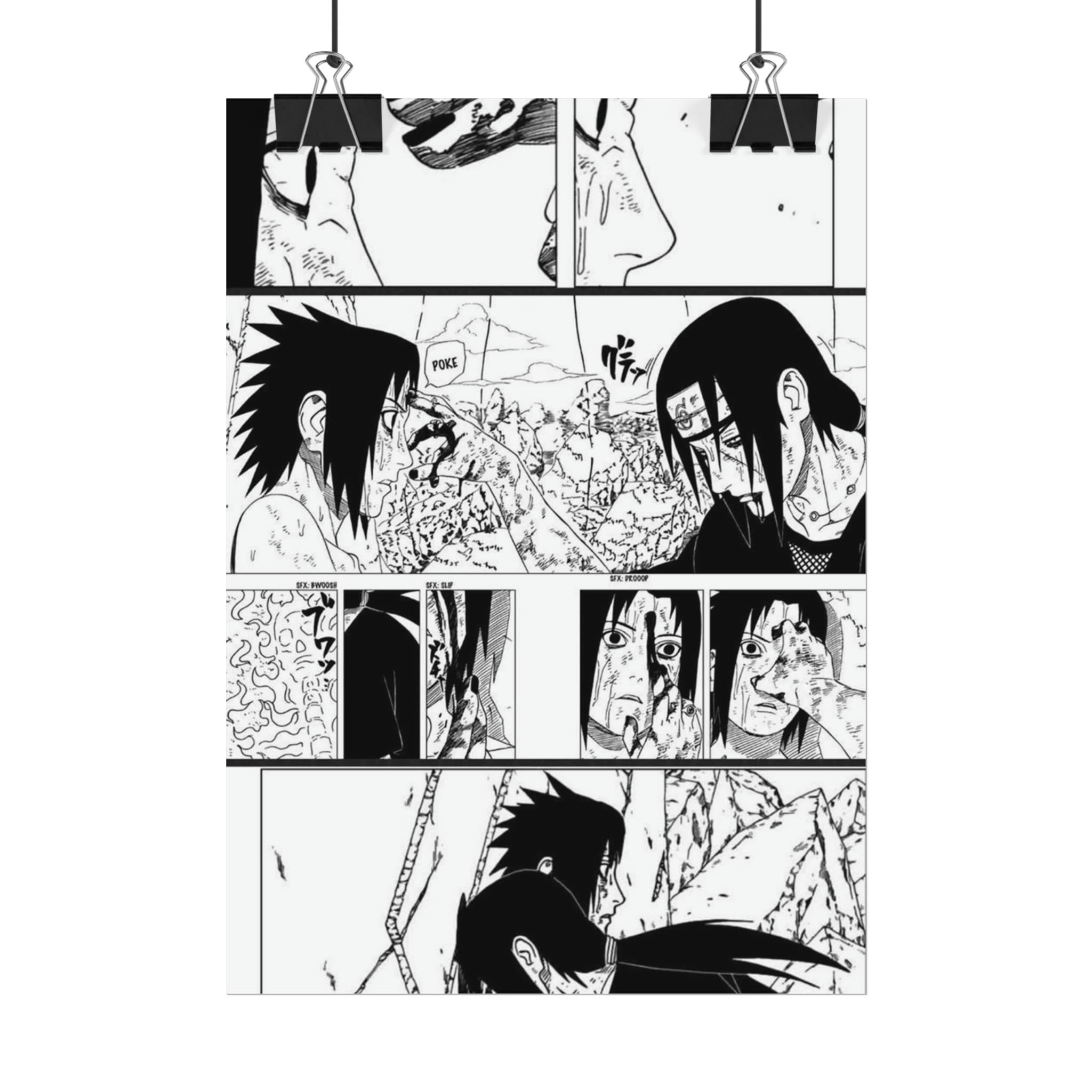 Tableau Manga Anime Naruto / Sasuke Itachi / Kakashi & Sakura – Ma jolie  toile