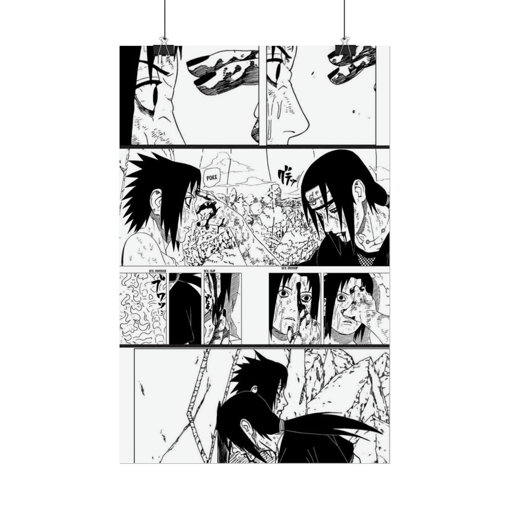 naruto manga panel  Itachi mangá, Sasuke and itachi, Anime