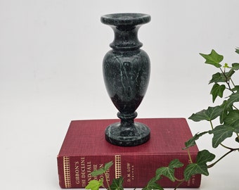 Vintage Green Marble Vase Andrea by Sadek