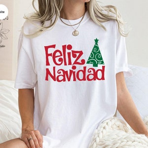 Feliz Navidad Shirt, Spanish Merry Christmas T-Shirt, Spanish Christmas Family Matching Shirt, Spanish Christmas Gift Shirt, Christmas Shirt