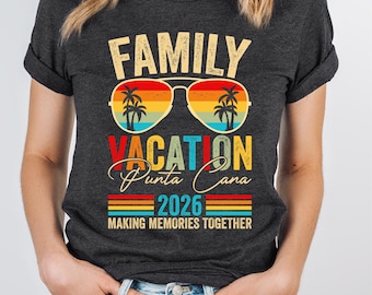 Semestertröja i Punta Cana, Punta Cana 2025-tröja, familjetröja i Punta Cana, semestertröja i Dominikanska republiken, familjesemester i Punta Cana
