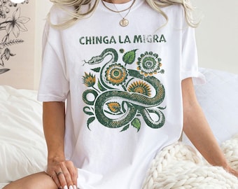 Chinga La Migra Shirt, Abolish Ice Shirt, Protest Shirt, Anti ICE Maga Shirt, Immigrant Rights, Anti Deportation Shirt, Social Justice Shirt