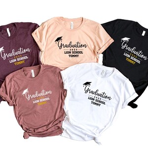 Personalized Graduation Shirts, Custom Family Graduation Shirt, 2025 Graduation Family Shirt, Senior of 2025, Custom Senior Graduation Shirt