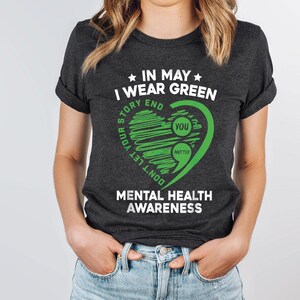 Chemise santé mentale, chemise sensibilisation à la santé mentale, chemise psychologue scolaire, chemise anxiété, chemise thérapeute, T-shirt affirmation positive