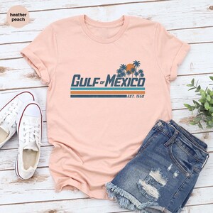 Gulf of Mexico Shirt Gulf Coast Shirt Historical Gulf of Mexico Golfo de Mexico Shirt Gift for Mexico Lover Gulf of Mexico Gift Protest tee