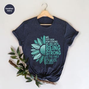 Cervical Cancer Support Shirt, Cervical Cancer Awareness Shirt, Ovarian Cancer Shirt, Cancer Support Shirt, Cervical Cancer Fighter Gift