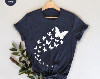 Schmetterling Shirt, Muttertags Shirt, Schmetterling T-Shirt für Frauen, Muttertagsgeschenke, Geschenk für sie, Geschenk für Mama