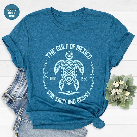 Gulf of Mexico Stay Salty Resistance Shirt, Resist Shirt, Anti Trump Shirt, Democrat Shirt, Democrat Gift Shirt, Gulf Coast shirt, Political