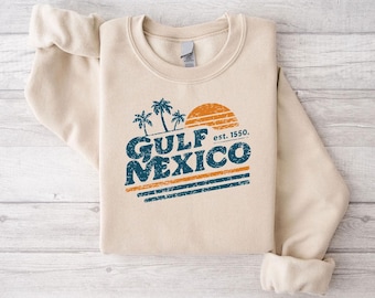 Camiseta del Golfo de México, sudaderas con atardecer en el Golfo de México, camisetas de playa mexicana, camisetas antigolfo de América, camisetas políticas, camisetas antimagazín