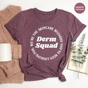 Dermatology Squad Shirt, DERM Squad Shirts, Dermatologists Shirt, Dermatologist Gift, Dermatology Nurse Shirt, Dermatology Squad Fall Shirt