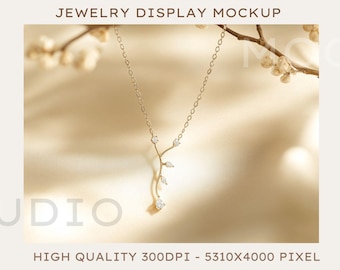 Luxurious Beige Jewelry Display Background, Soft Neutral Backdrop for Product Presentation