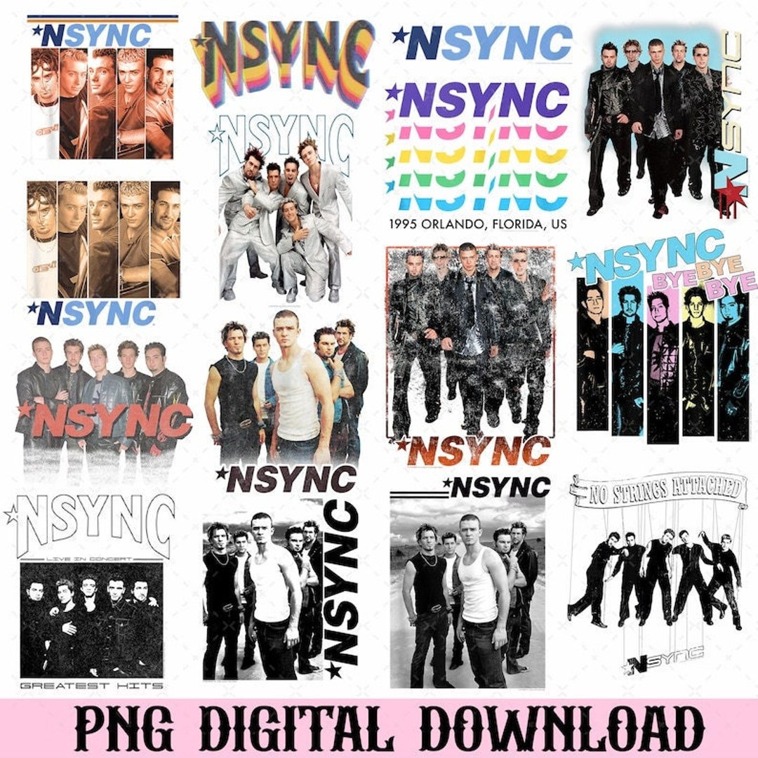 Nsync Png In my Nsync Reunion Era PNG NSync Album Cover PNG Etsy.de