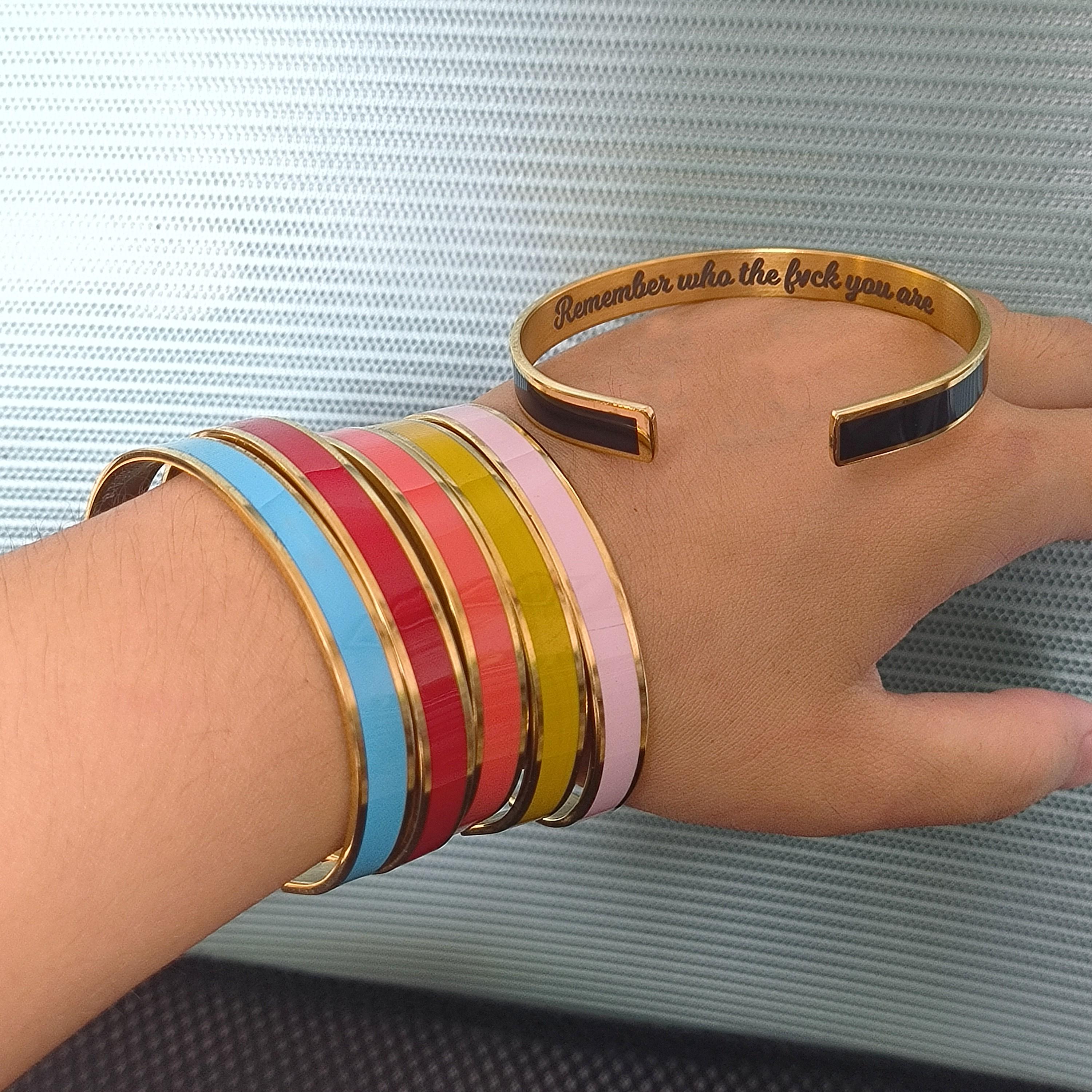 Buy Orange Blue Friendship Bracelet Online In India India