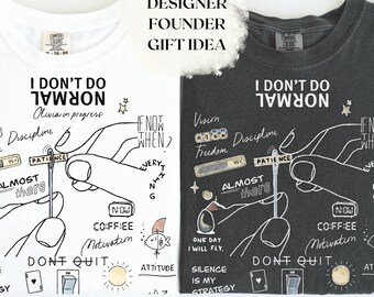 Business Owner Shirt Growth Mindset Entrepreneur Gift Startup Founder Motivation Discipline Tee Personalized Daily Reminder Mothers Day Gift