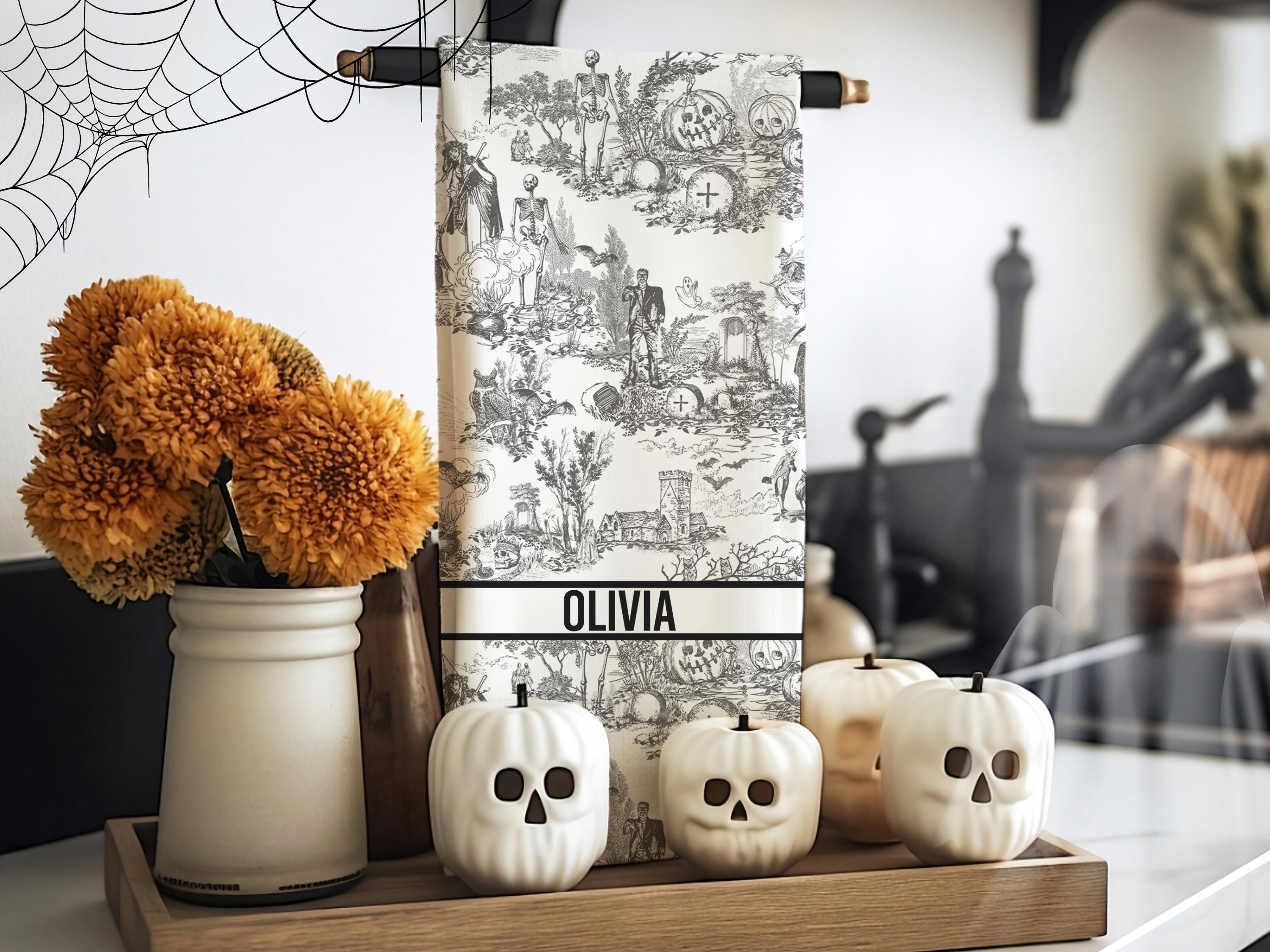 Gothic Towel Custom Goth Beach Towel Skeleton Witch Coffin Towel Gothic Bachelorette Party Favor Horror Beach Towel Creepy Decor Halloween