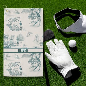 Custom Golf Towel Womens Gift Golfer Ladies Pink Accessories Personalized Birthday Gift Golfing Girl Cloth Summer Present Golf Club Favor image 11